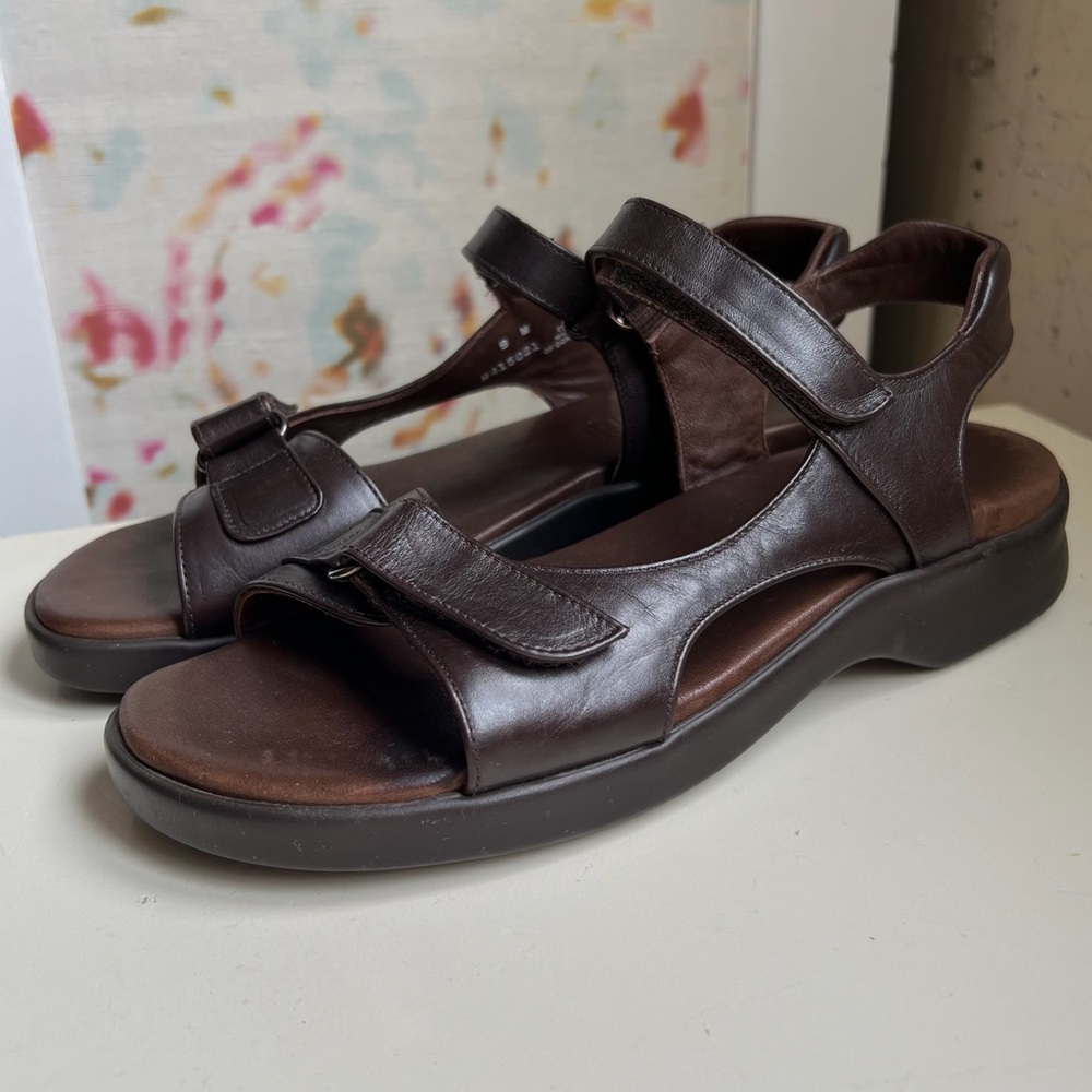 Brown Leather Sandals